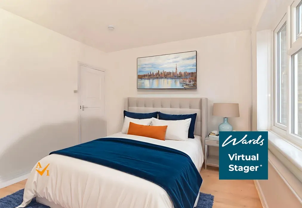 Bedroom 1 (Contemporary style) - Luton High Street, Chatham, Kent - Wards of Kent