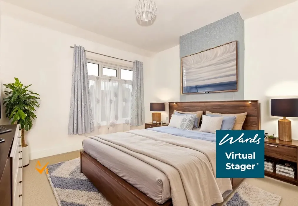 Bedroom 2 (Contemporary style) - Dymchurch Road, Hythe, Kent - Wards of Kent