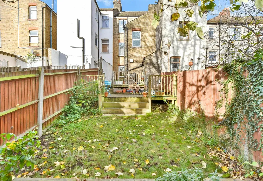 Rear Garden - Rochester Street, Chatham, Kent - Wards of Kent