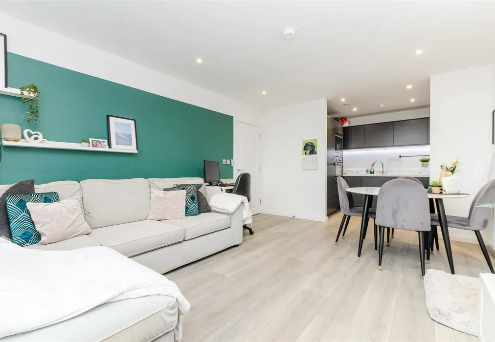 Living Room - Vauxhall Place, Dartford, Kent - Wards of Kent