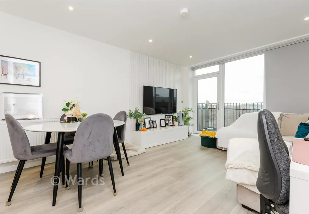 Living Room - Vauxhall Place, Dartford, Kent - Wards of Kent