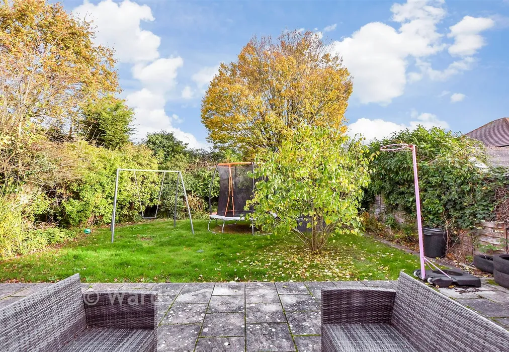 Rear Garden - Friars Close, Whitstable, Kent - Wards of Kent