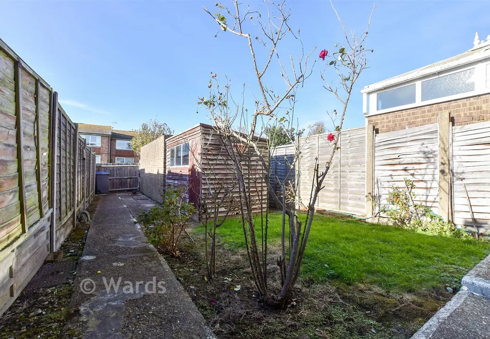 Rear Garden - Kingsdown Road, Kingsdown, Deal, Kent - Wards of Kent