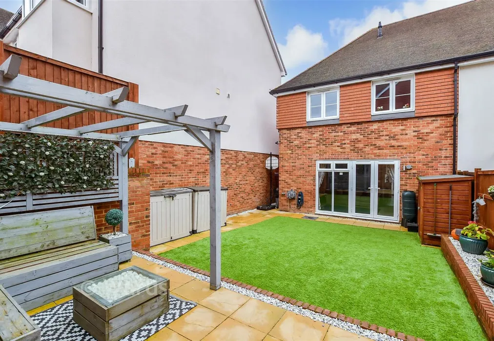 Rear Elevation - Tram Way, Wouldham, Rochester, Kent - Wards of Kent