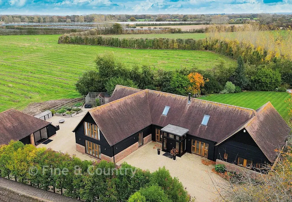 Aerial View - Chapel Lane, Blean, Canterbury, Kent - Wards of Kent