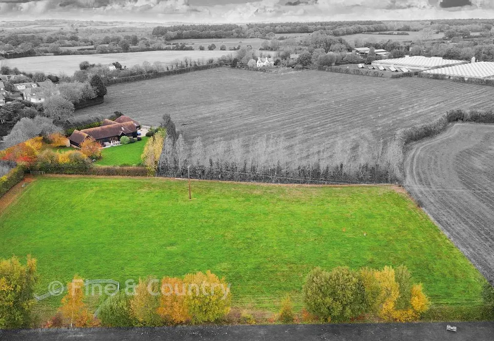 Aerial View - Chapel Lane, Blean, Canterbury, Kent - Wards of Kent