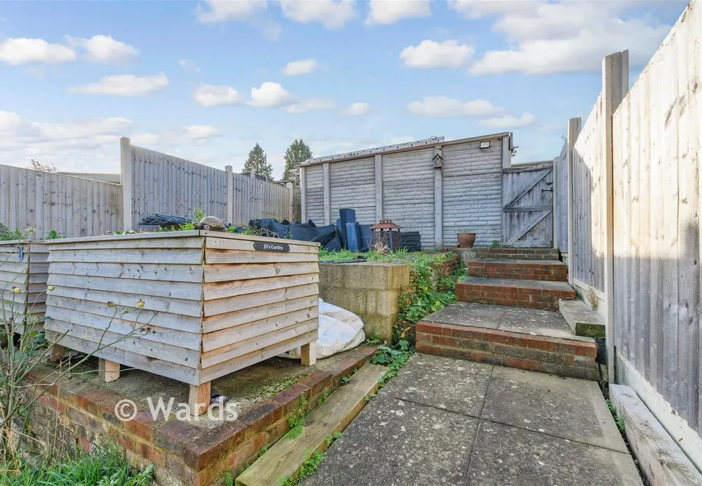 Rear Garden - Main Road, Longfield, Kent - Wards of Kent