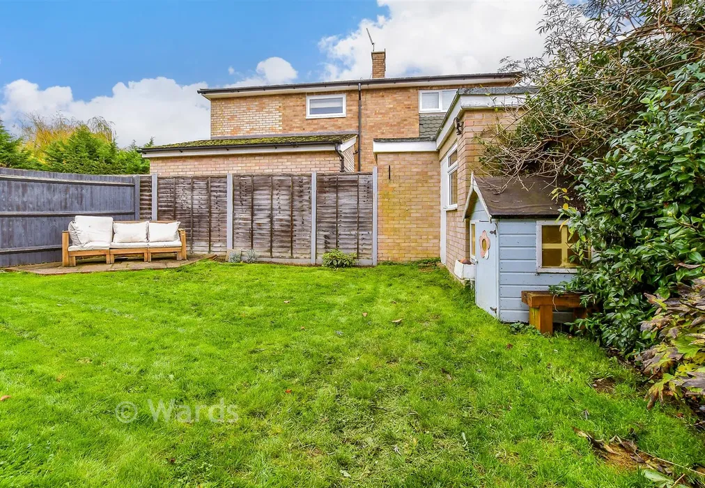 Rear Garden - Pound Road, East Peckham, Tonbridge, Kent - Wards of Kent