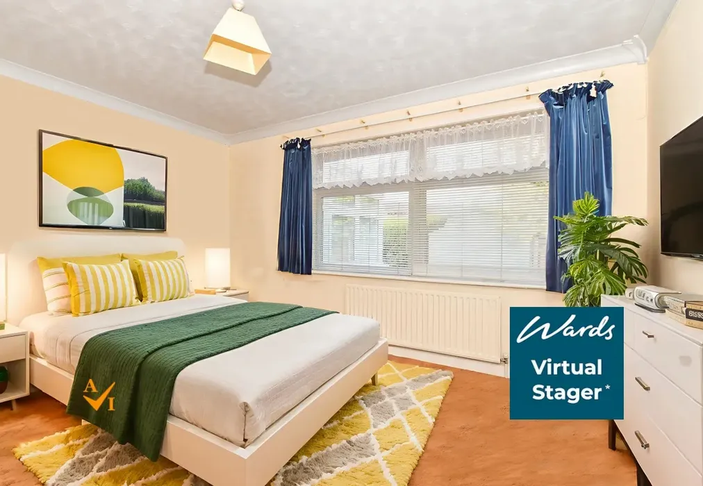 Bedroom 1 (Contemporary style) - Queens Road, Willesborough, Ashford, Kent - Wards of Kent