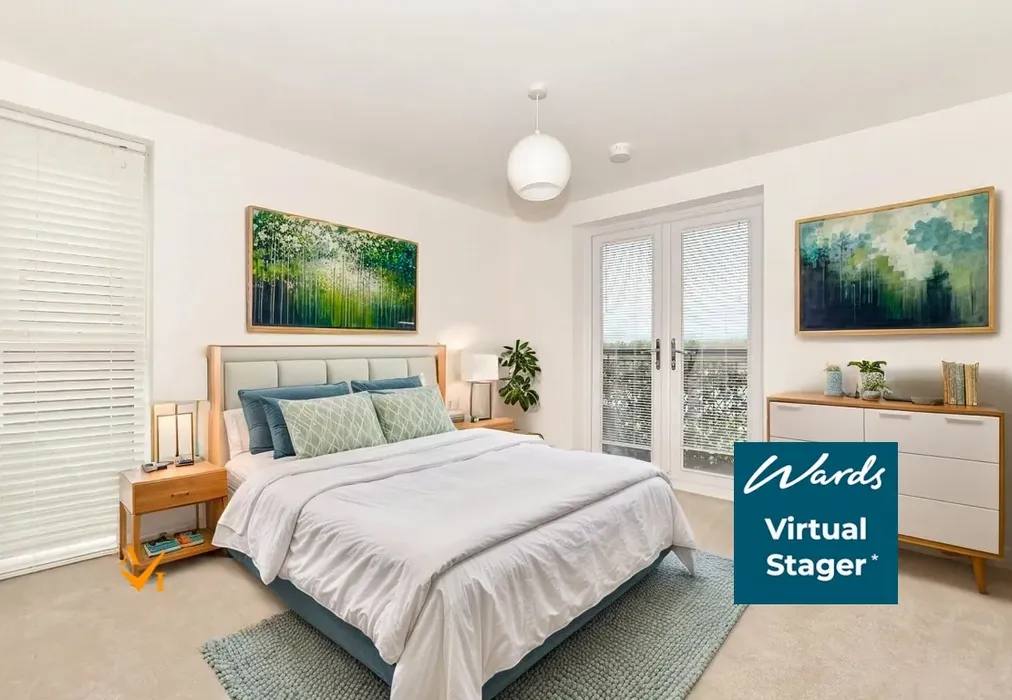 Bedroom 2 (Contemporary style) - Dearman Crescent, Hythe, Kent - Wards of Kent