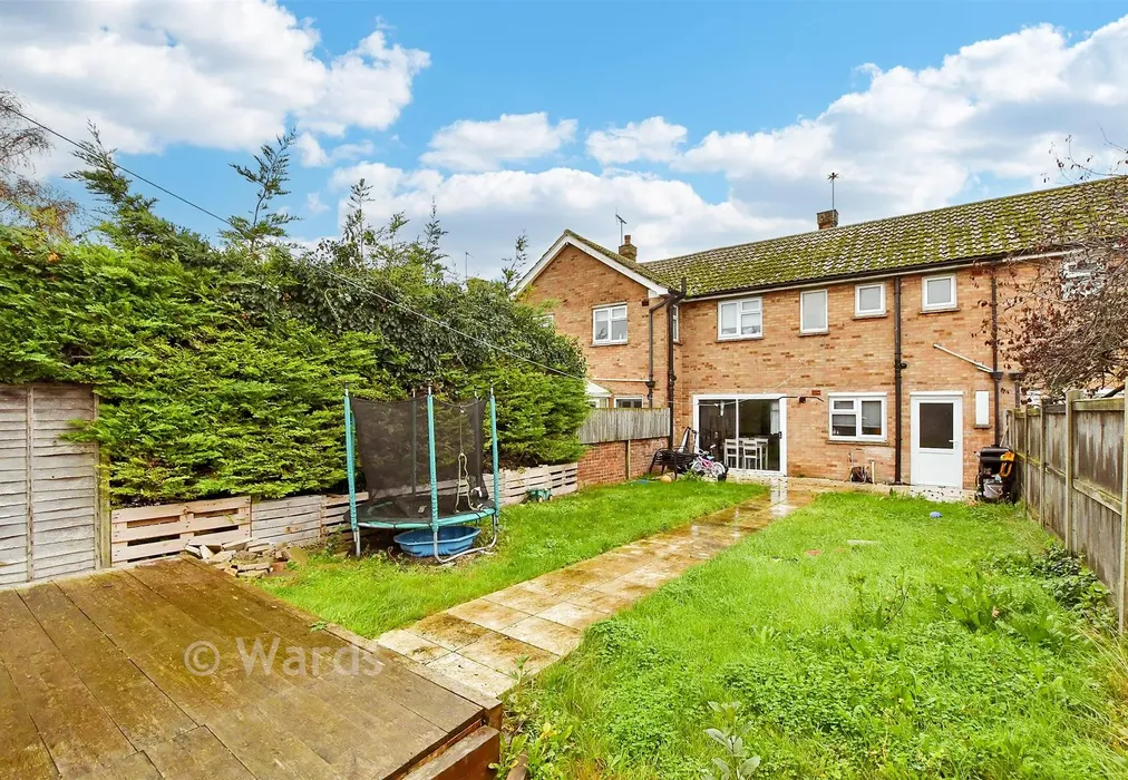 Rear Garden - St. Peter's Road, Margate, Kent - Wards of Kent