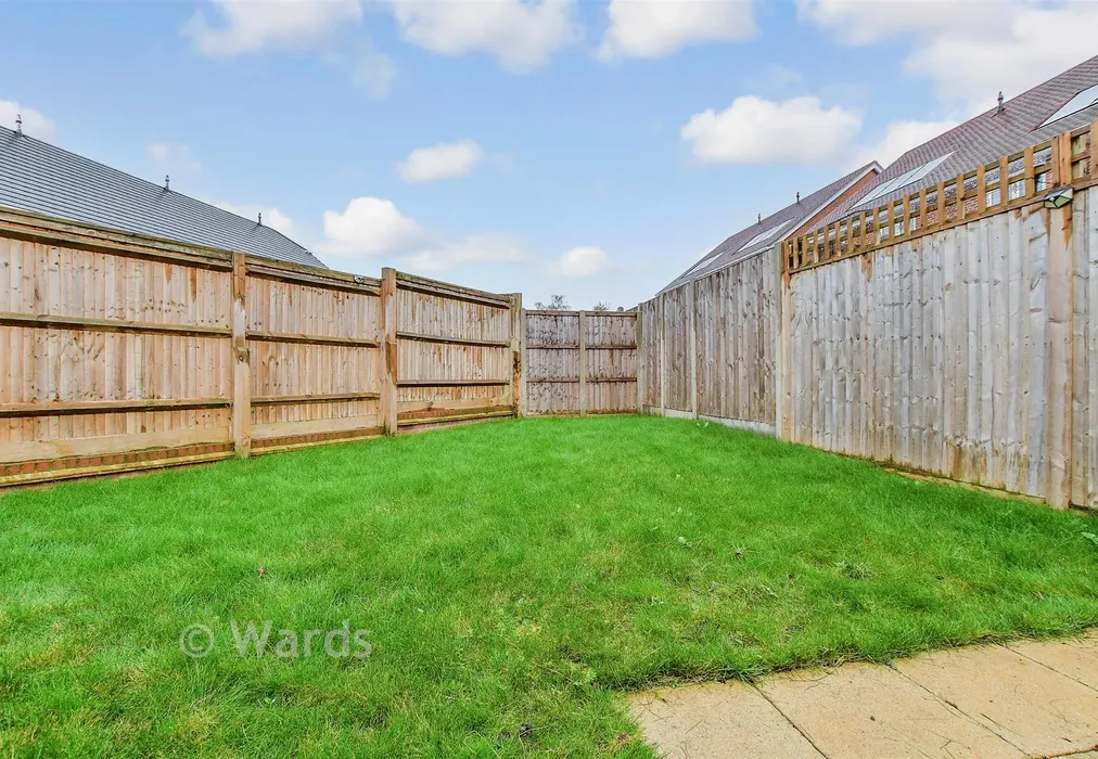 Garden - Utah Road, Paddock Wood, Tonbridge, Kent - Wards of Kent