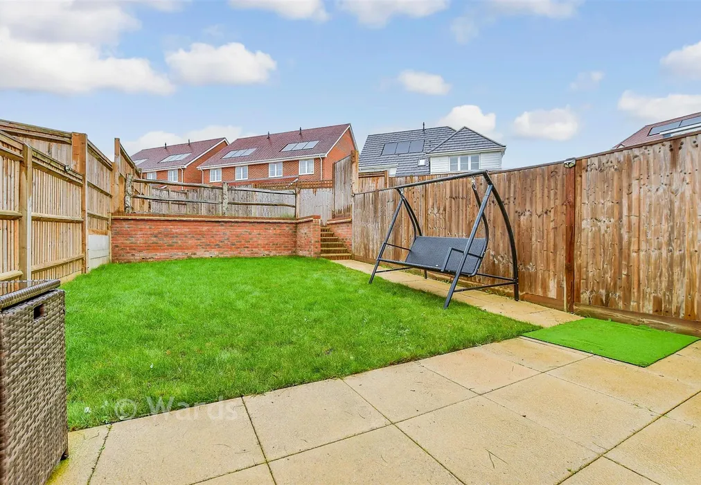 Garden - Utah Road, Paddock Wood, Tonbridge, Kent - Wards of Kent