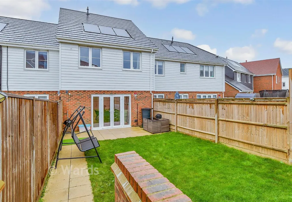 Rear Elevation - Utah Road, Paddock Wood, Tonbridge, Kent - Wards of Kent