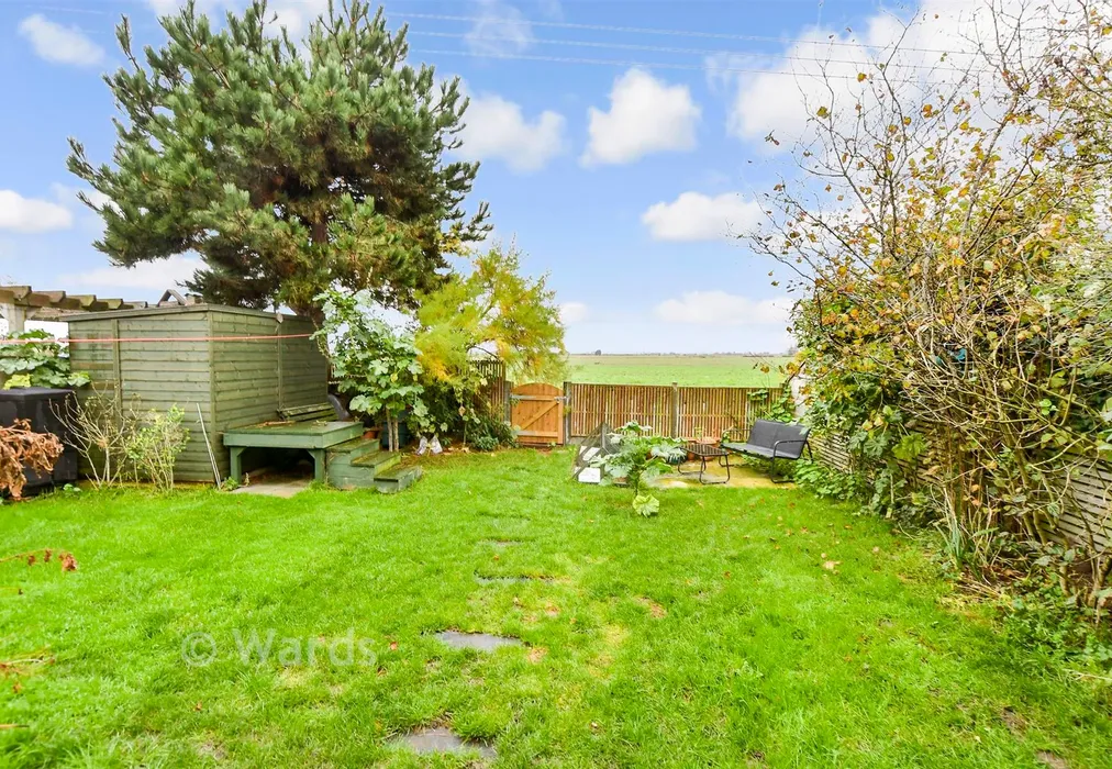 Rear Garden - Gloucester Mews, New Romney, Kent - Wards of Kent