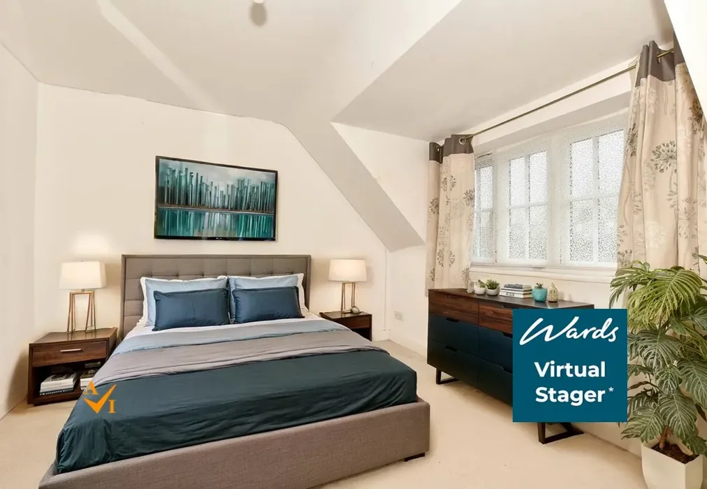 Bedroom 2 (Modern style) - King Street, Brenzett, Romney Marsh, Kent - Wards of Kent