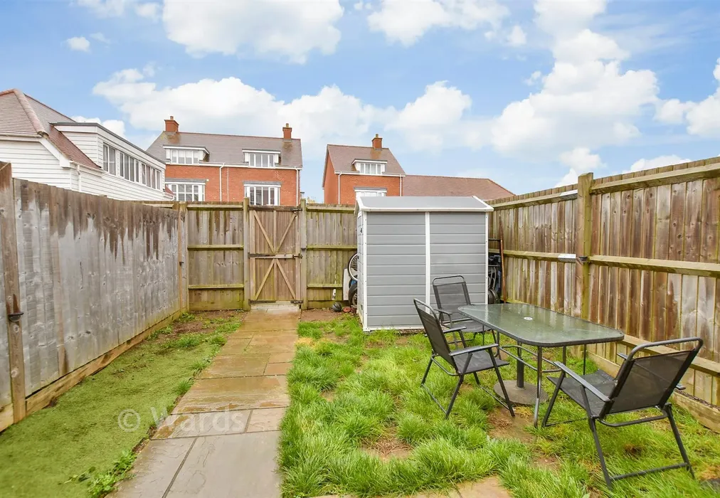 Rear Garden - King Street, Brenzett, Romney Marsh, Kent - Wards of Kent