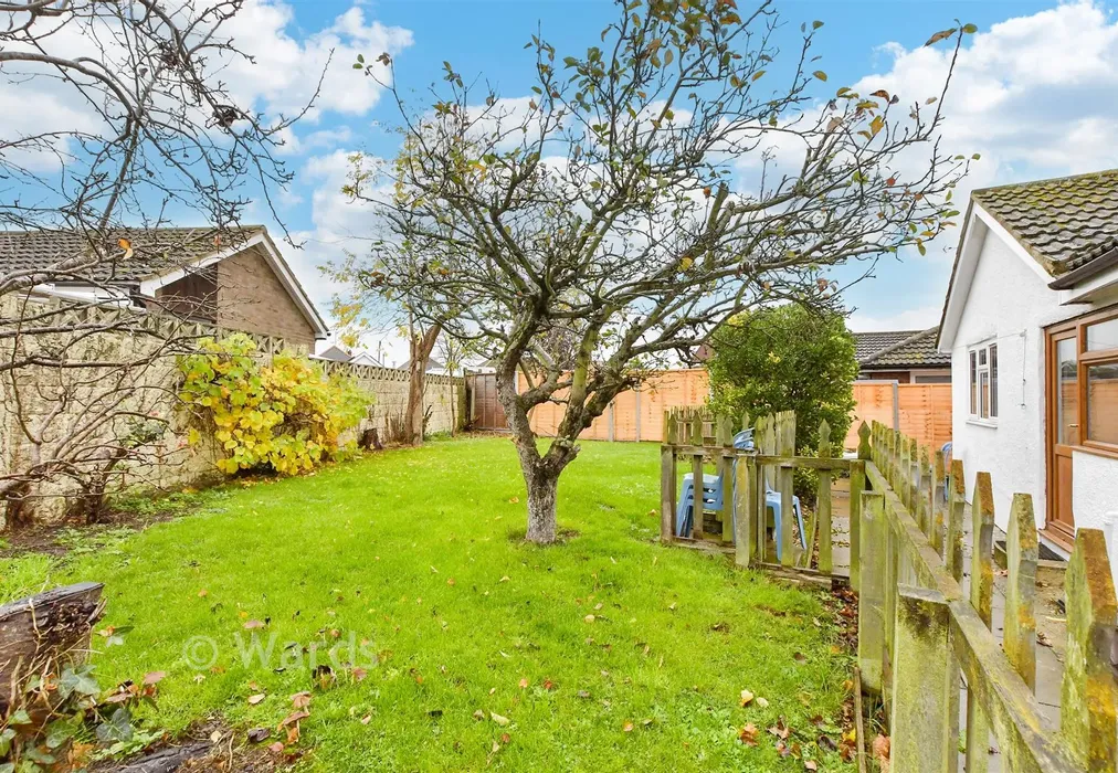 Rear Garden - Millfield Road, Ramsgate, Kent - Wards of Kent