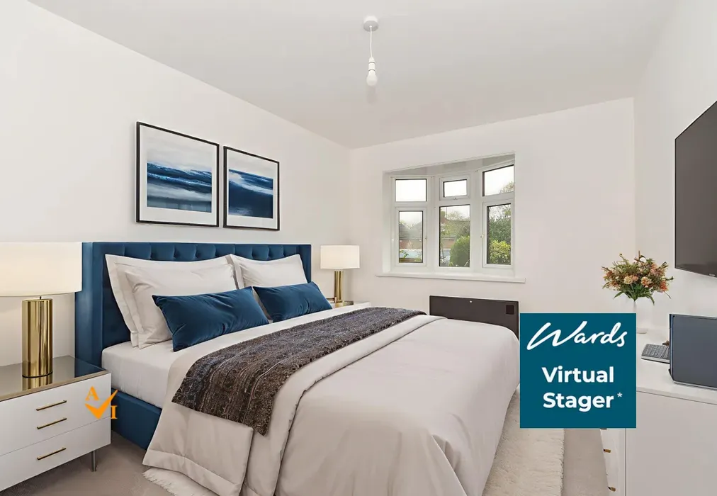 Bedroom 1 (Contemporary style) - Bournewood, Hamstreet, Ashford, Kent - Wards of Kent