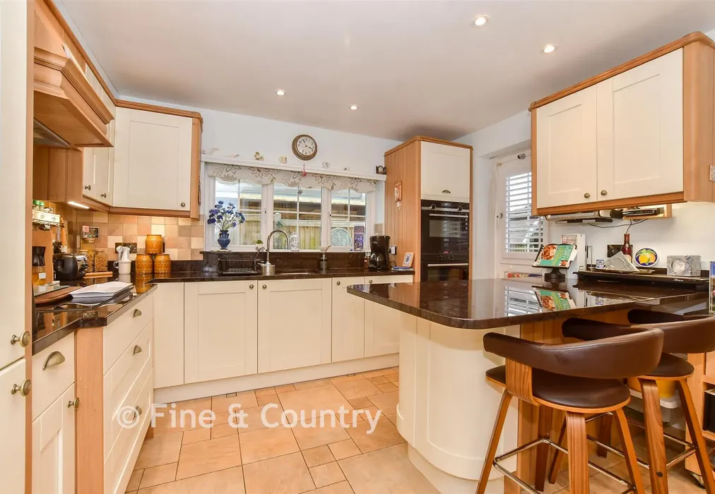 Kitchen - Lighthouse Road, St Margarets Bay, Dover, Kent - Wards of Kent