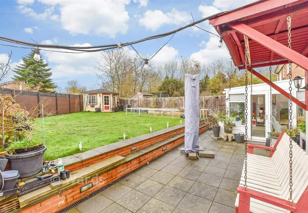 Rear Garden - Covey Hall Road, Snodland, Kent - Wards of Kent