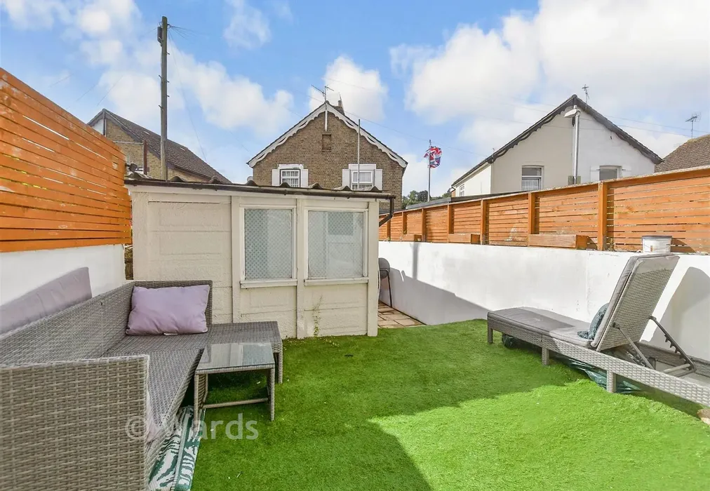 Rear Garden - Buckland Avenue, Dover, Kent - Wards of Kent