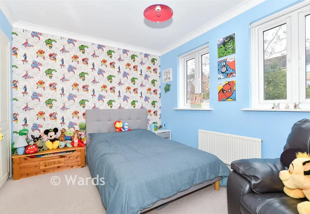Bedroom 2 - Hereford Close, Kennington, Ashford, Kent - Wards of Kent