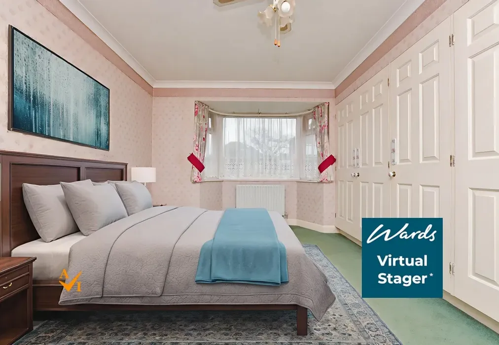 Bedroom 1 (Contemporary style) - Boleyn Avenue, Margate, Kent - Wards of Kent