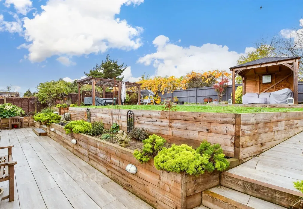 Rear Garden - Annie Road, Snodland, Kent - Wards of Kent