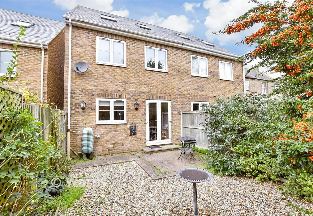 Rear Elevation - Gordon Square, Birchington, Kent - Wards of Kent