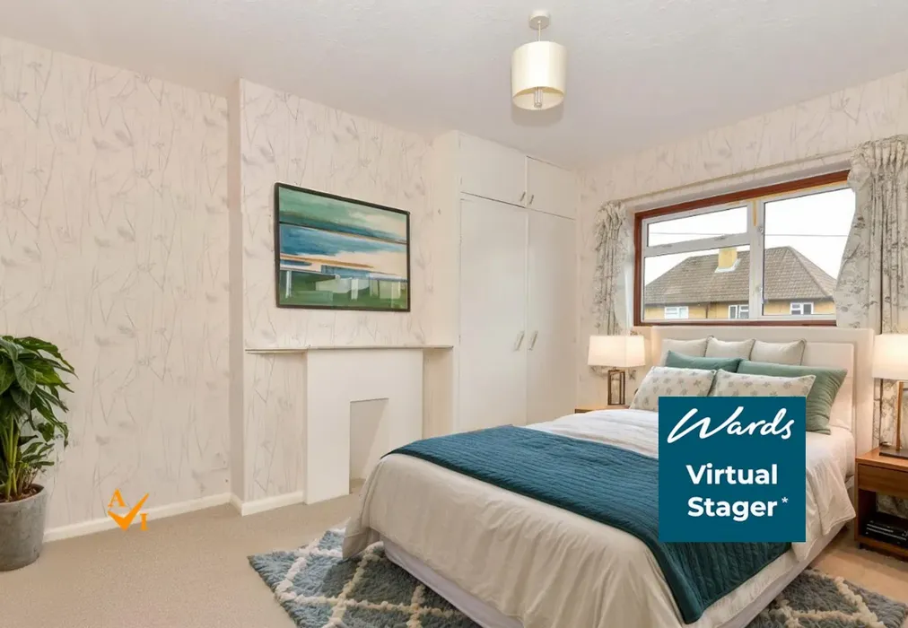 Bedroom 2 (Modern style) - Faygate Crescent, Bexleyheath, Kent - Wards of Kent