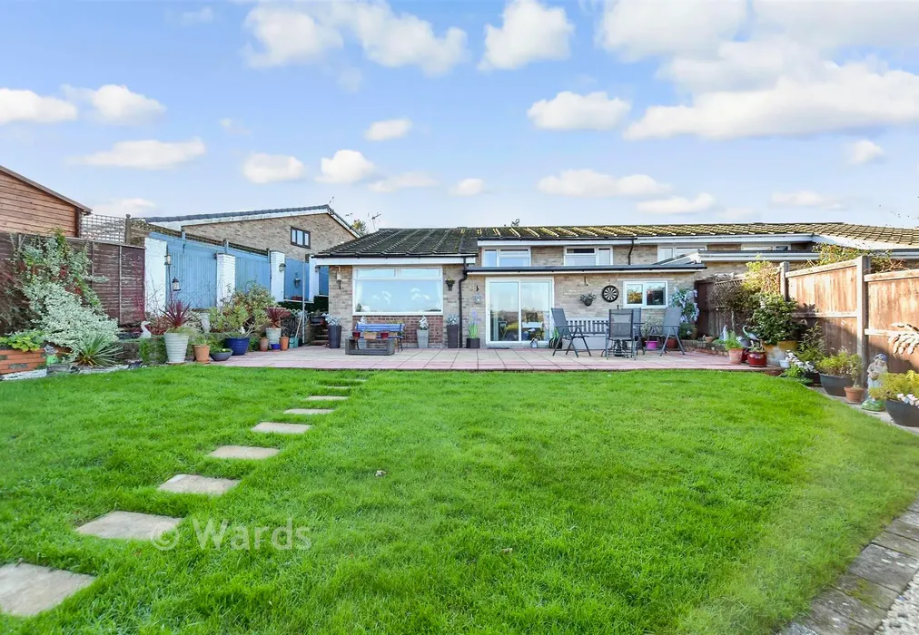 Rear Of Property. Web - Westdean Close, Dover, Kent - Wards of Kent