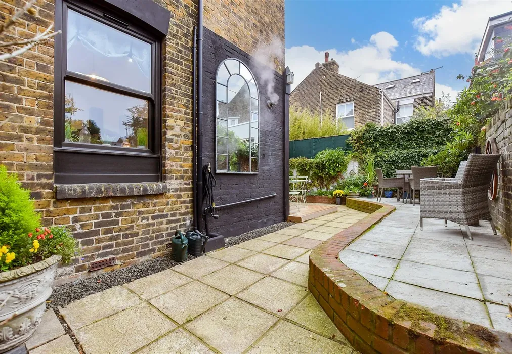 Rear Garden - St. Patrick's Road, Deal, Kent - Wards of Kent