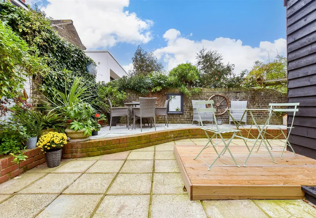 Rear Garden - St. Patrick's Road, Deal, Kent - Wards of Kent