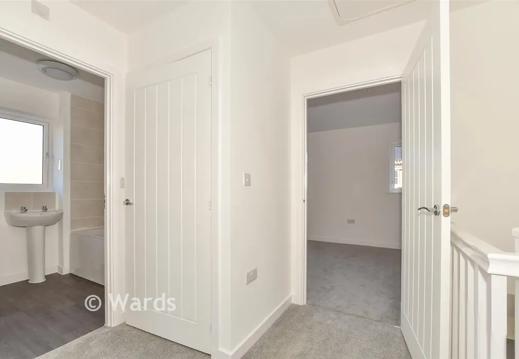 Hallway - Coronation Close, Places For People, Aylesham, Canterbury, Kent - Wards of Kent