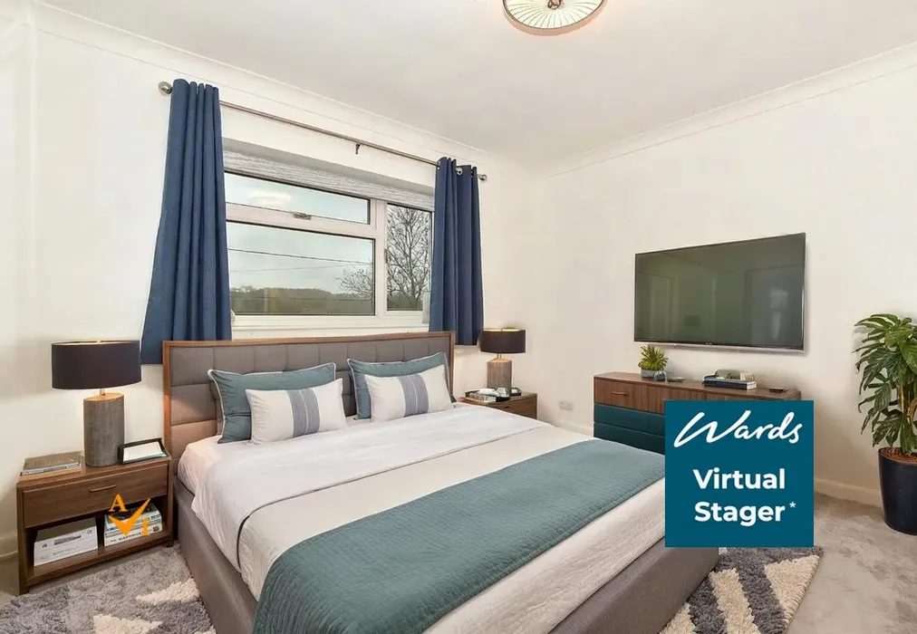 Bedroom 2 (Modern style) - Lower Street, Leeds, Maidstone, Kent - Wards of Kent