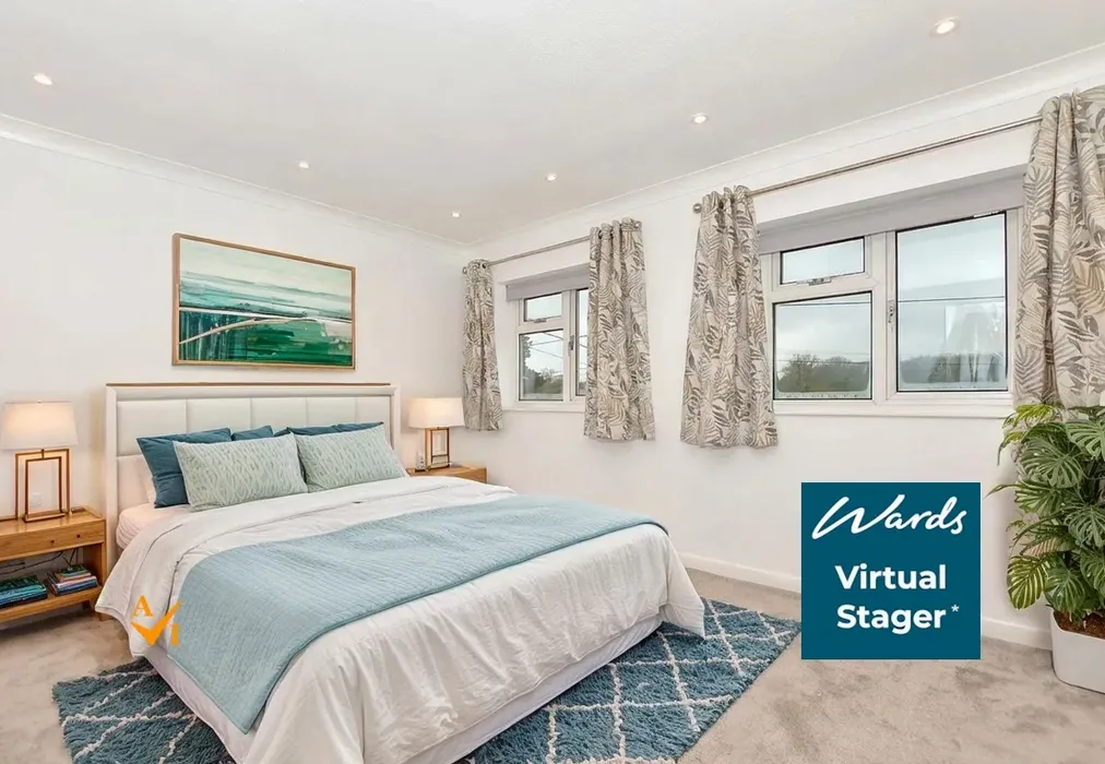 Bedroom 1 (Contemporary style) - Lower Street, Leeds, Maidstone, Kent - Wards of Kent