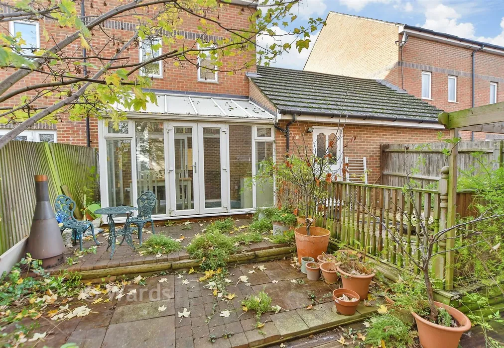 Rear Garden - Groombridge Drive, Gillingham, Kent - Wards of Kent