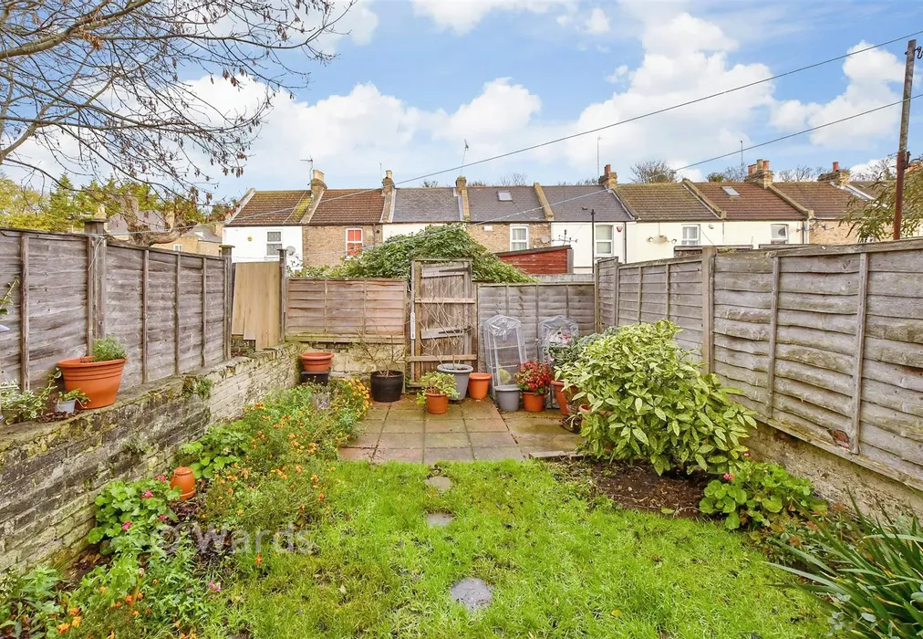 Rear Garden - Buckingham Road, Margate, Kent - Wards of Kent