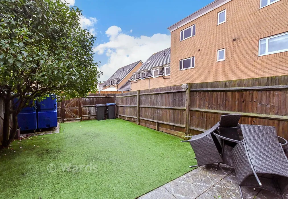 Rear Garden - Manston Road, Ramsgate, Kent - Wards of Kent