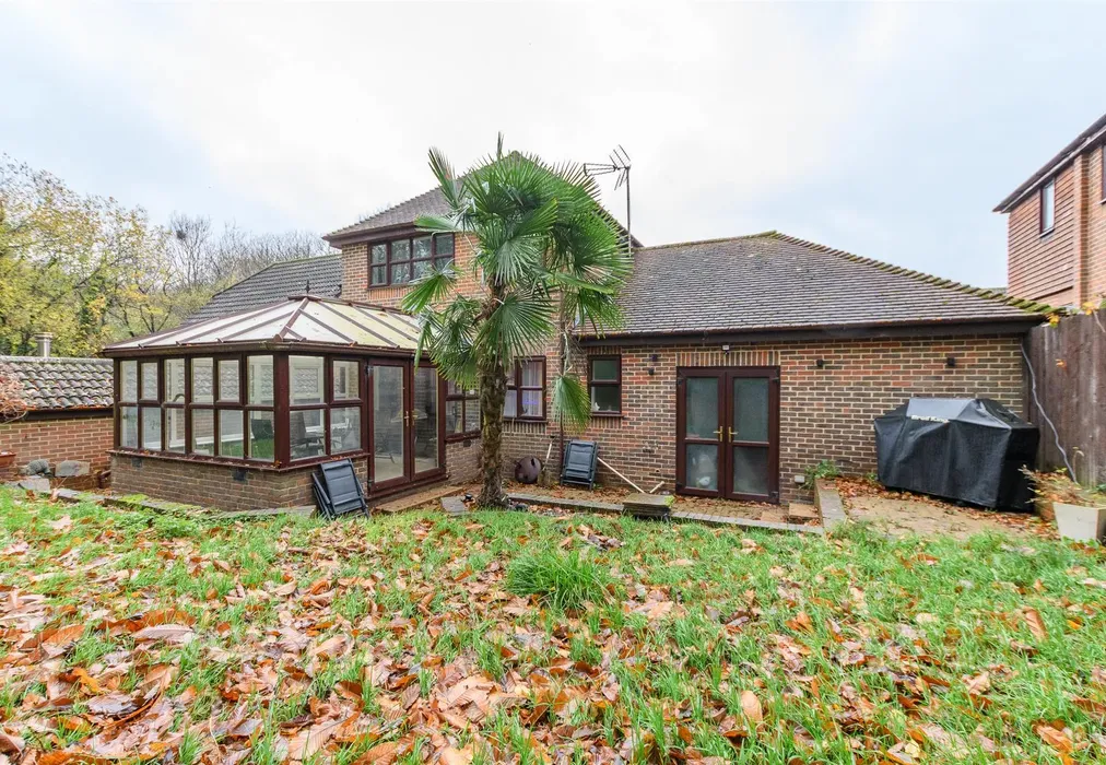 Rear Elevation - Sandstone Rise, Walderslade, Chatham, Kent - Wards of Kent
