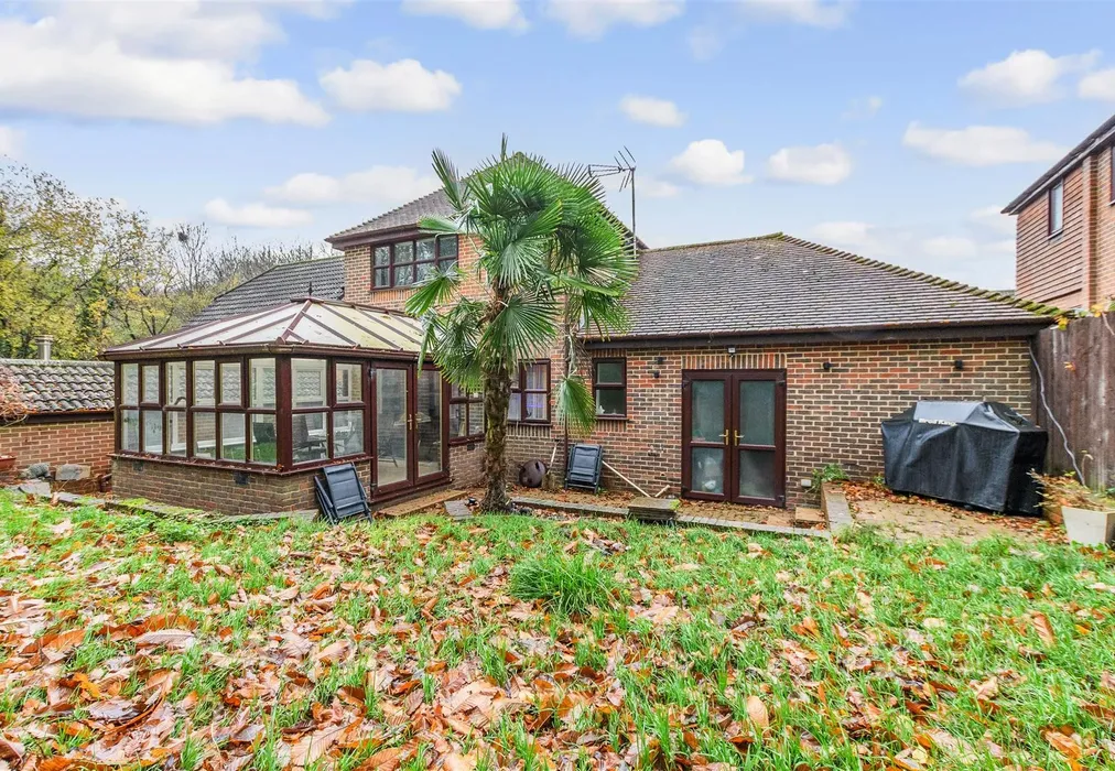 Rear Elevation - Sandstone Rise, Walderslade, Chatham, Kent - Wards of Kent