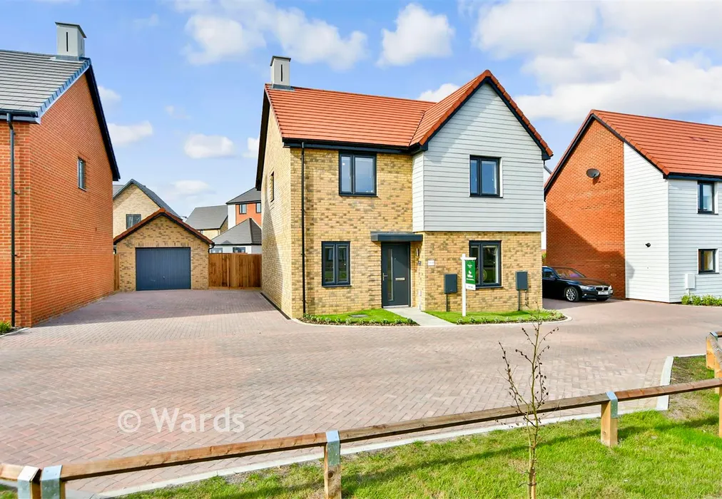 Front - The Willow, Faversham Lakes, Ham Road, Faversham, Kent - Wards of Kent