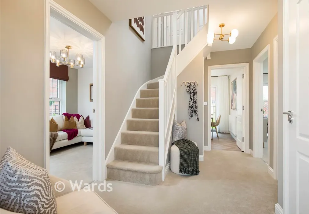 Entrance Hall - Richmond Park, Whitfield, Dover, Kent - Wards of Kent