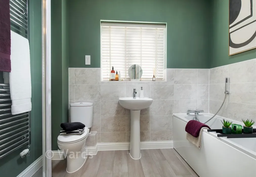 Bathroom - Richmond Park, Whitfield, Dover, Kent - Wards of Kent