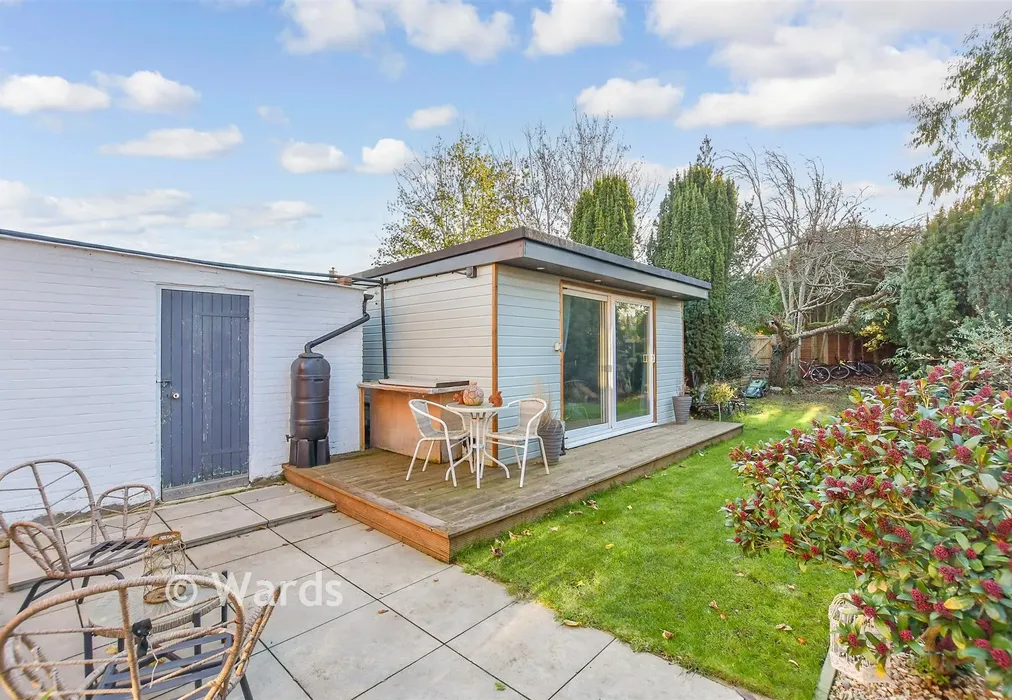 Rear Garden - Medina Road, Ditton, Aylesford, Kent - Wards of Kent