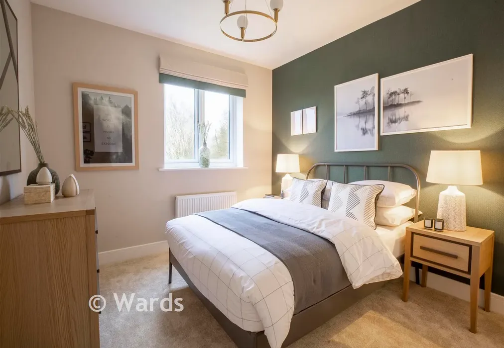 Bedroom 2 - Ham Road, Faversham Lakes, Faversham, Kent - Wards of Kent