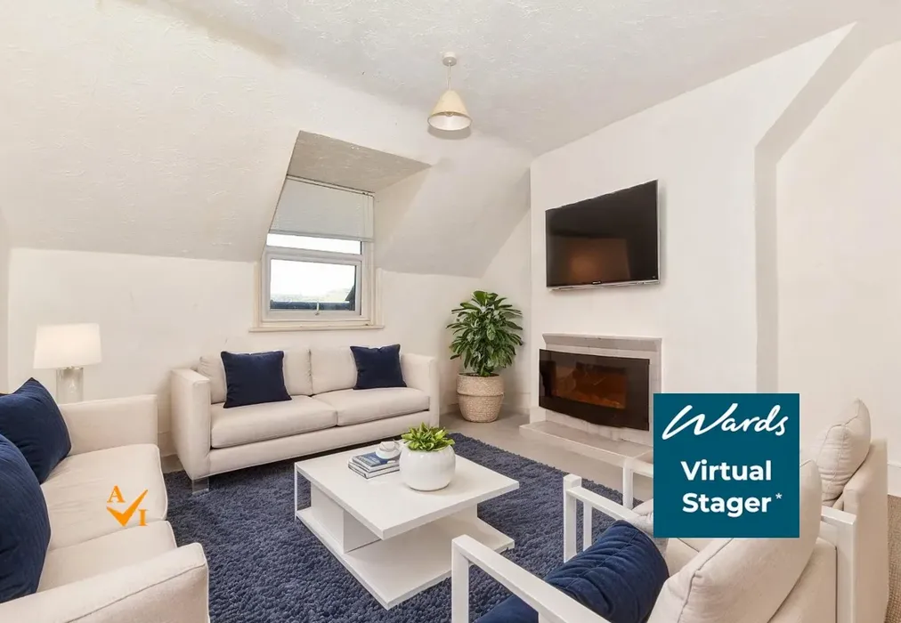 Lounge (Modern style) - Broadmead Road, Folkestone, Kent - Wards of Kent