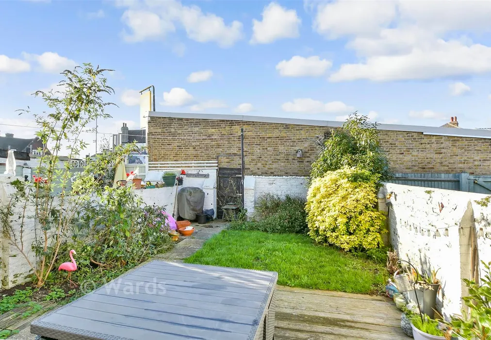 Rear Garden - Chester Road, Gillingham, Kent - Wards of Kent