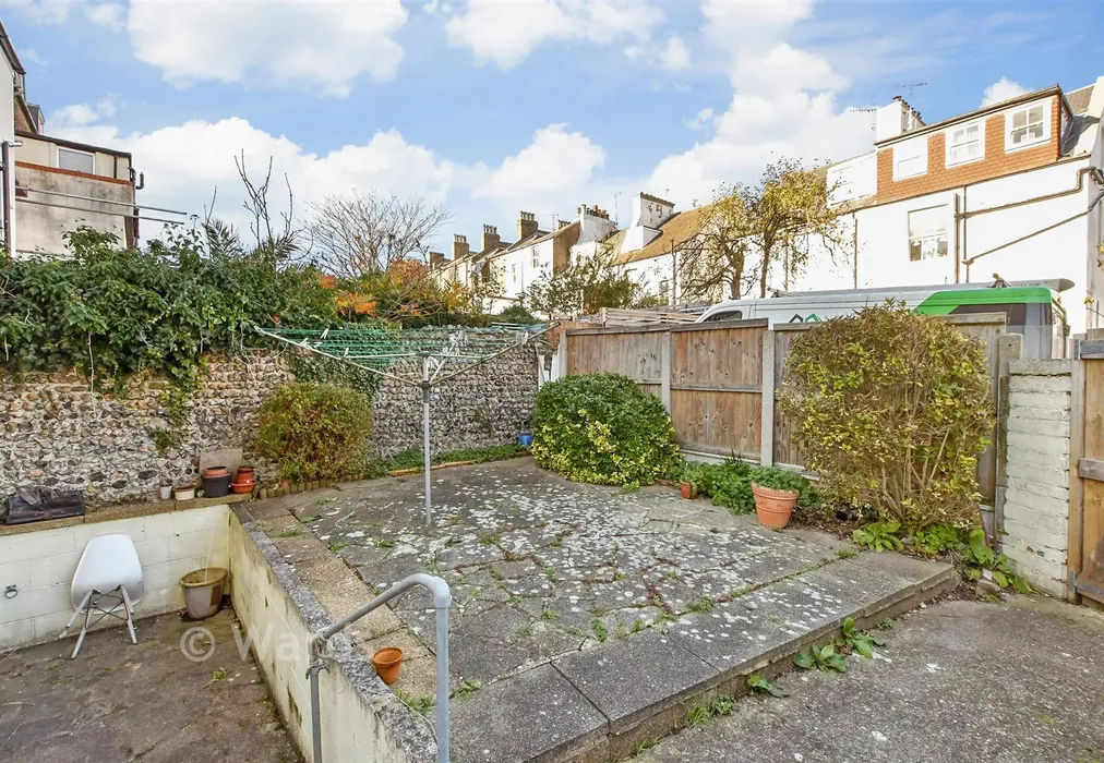 Rear Garden - West Cliff Road, Ramsgate, Kent - Wards of Kent
